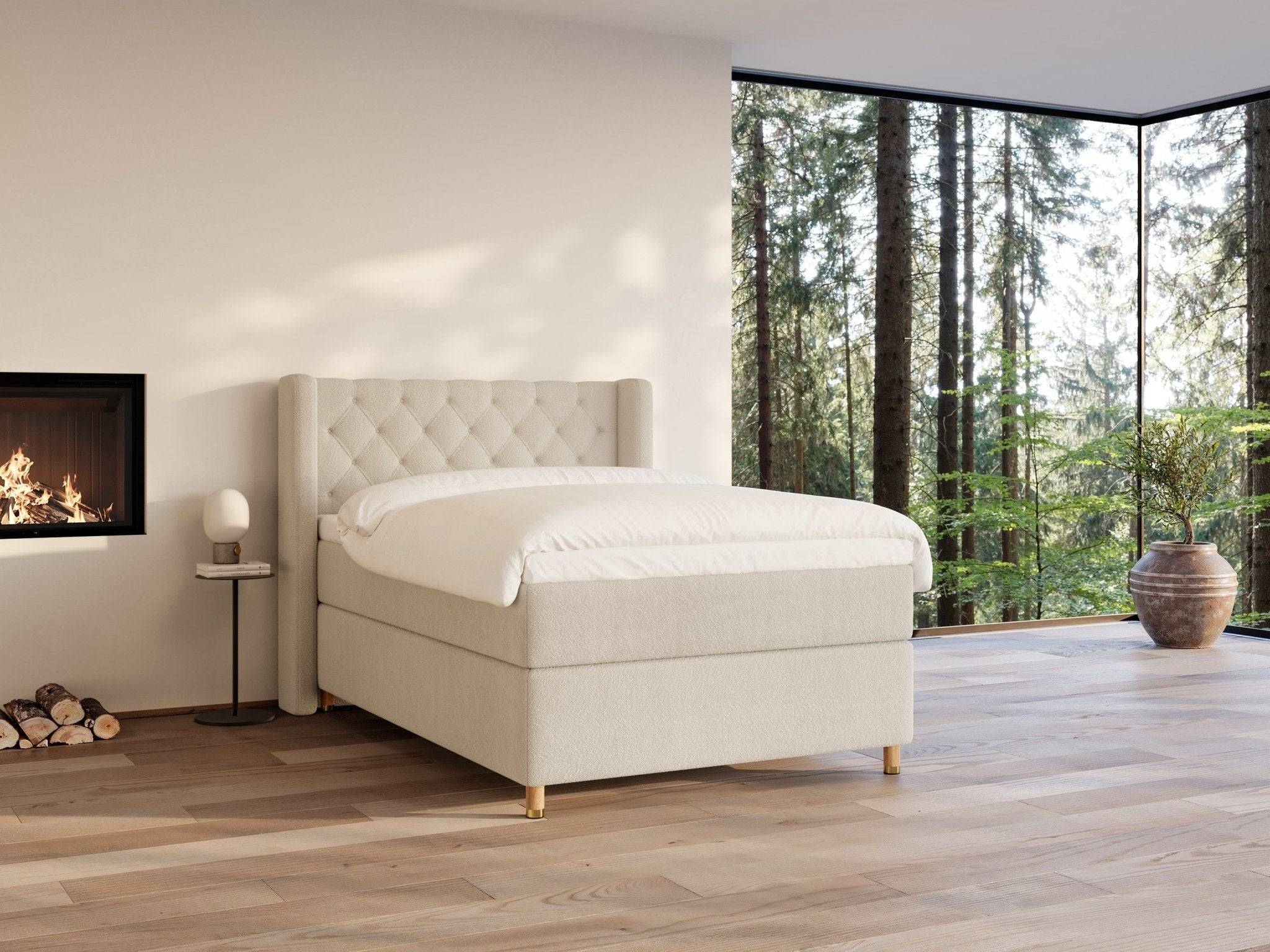 Eira Fjord || Bouclé cream