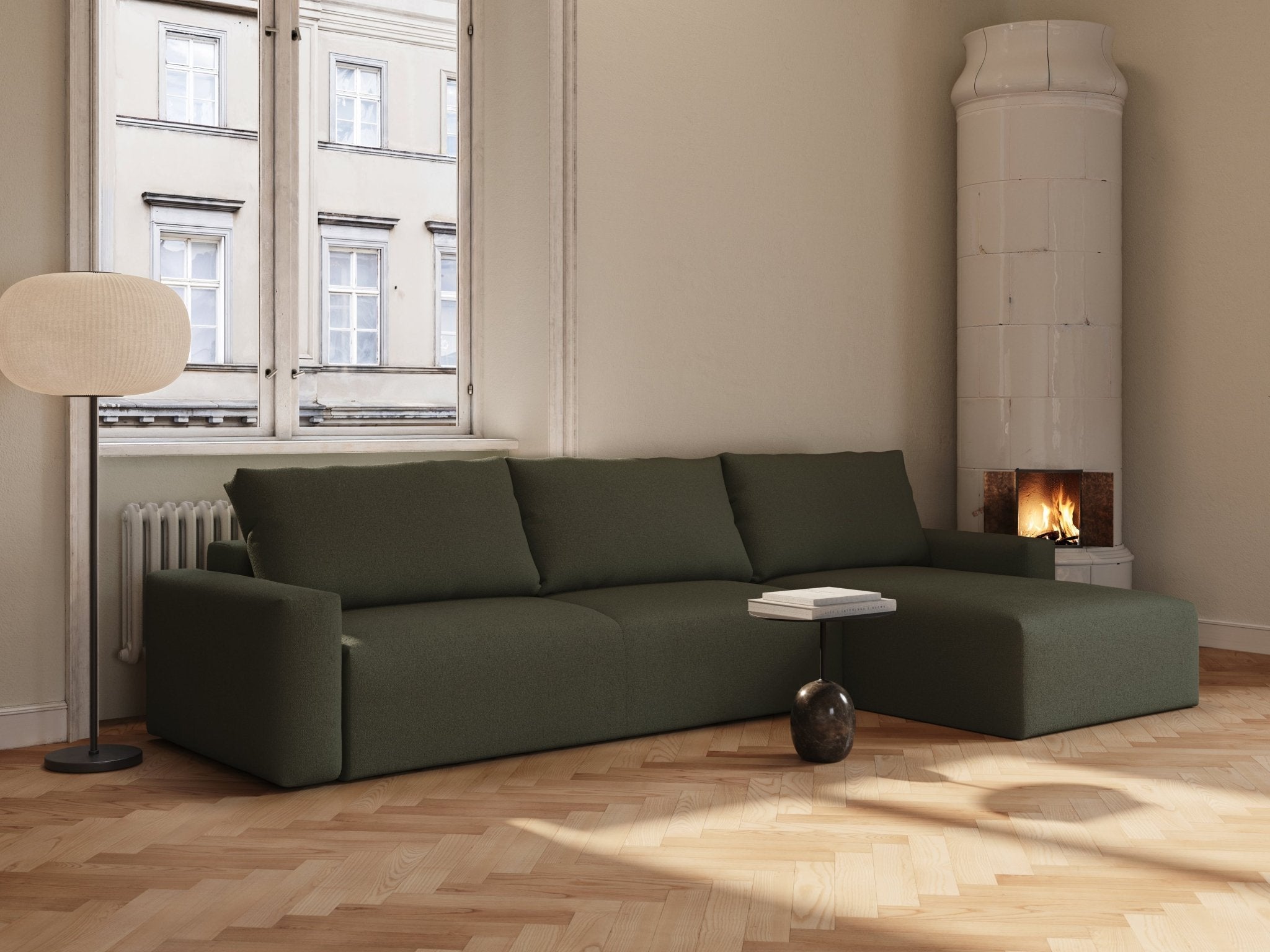 Maru || Bouclé grøn | 535