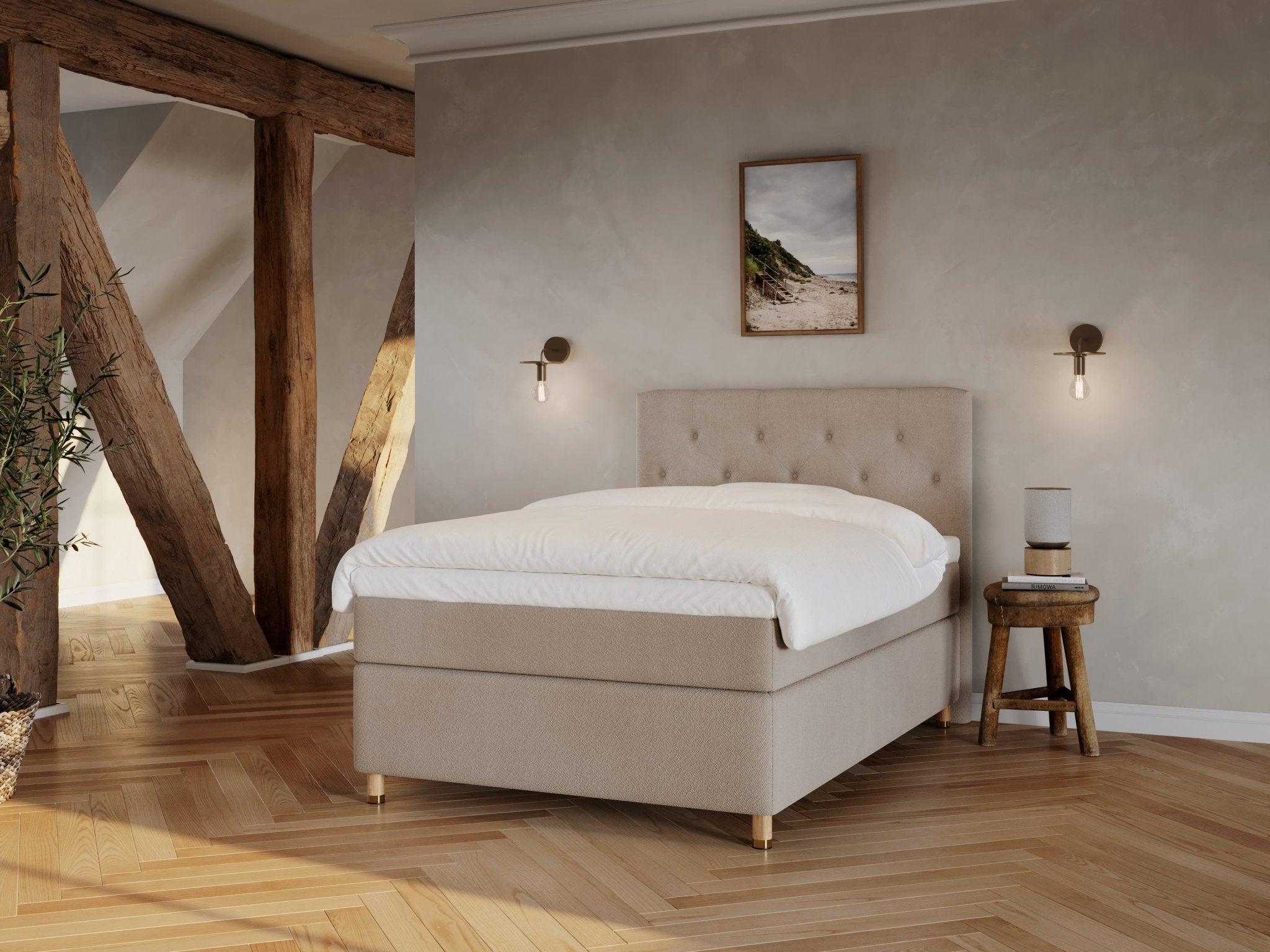 Nora Fjord || Bouclé latte