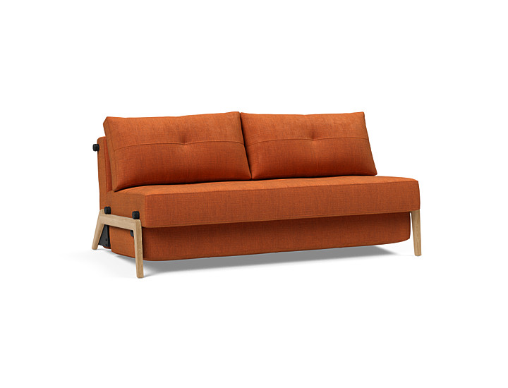 Innovation - Cubed Wood Sovesofa - 140x200 cm - Egetræsben-412
