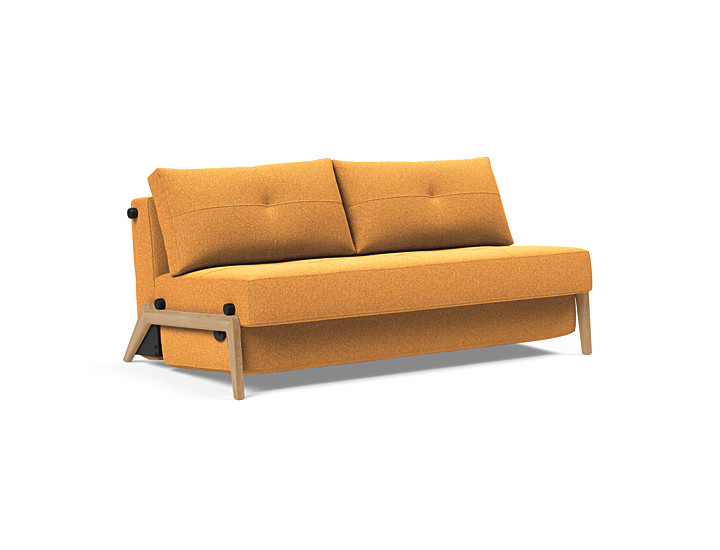Innovation - Cubed Wood Sovesofa - 160x200 cm - Egetræsben-536