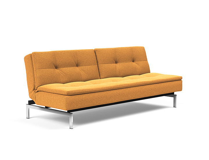 Innovation - Dublexo sovesofa med styletto ben 115x210 cm-536-Mørke Egetræs ben
