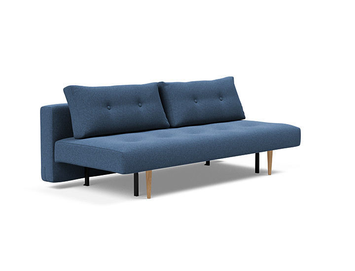 Innovation - Recast Plus sovesofa 140x200 cm med lys egetræsben-537