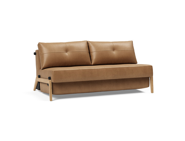Innovation - Cubed Wood Sovesofa - 160x200 cm - Egetræsben-551