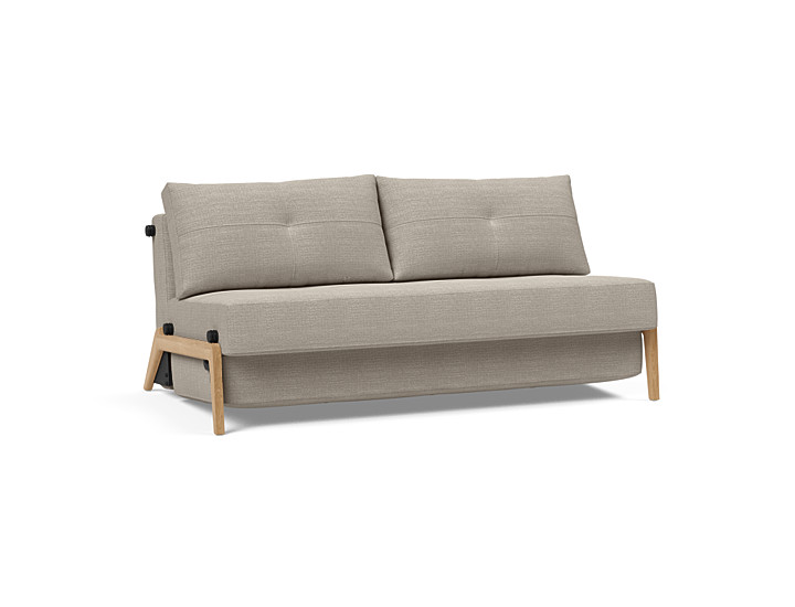 Innovation - Cubed Wood Sovesofa - 160x200 cm - Egetræsben-579