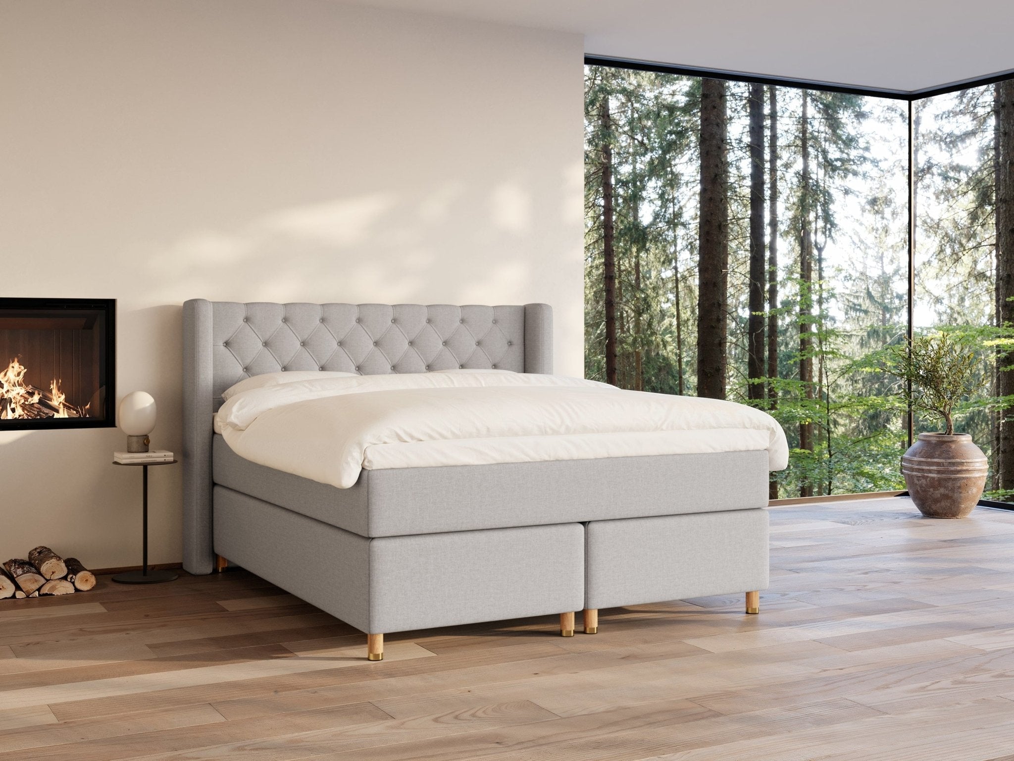 Eira | 160x200 | Lys grå