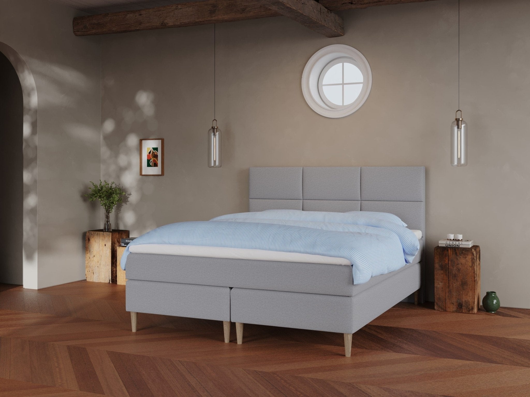 Svanhild | 160x200 | Lys grå