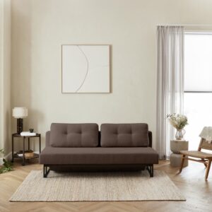 Sovesofaen - Boucle | Sovesofa (Brun) 140x200 cm.